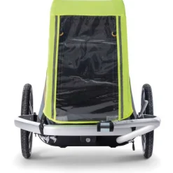 Croozer Rain Cover for Bike Trailer Dog Peppa / Dog L - lightning yellow