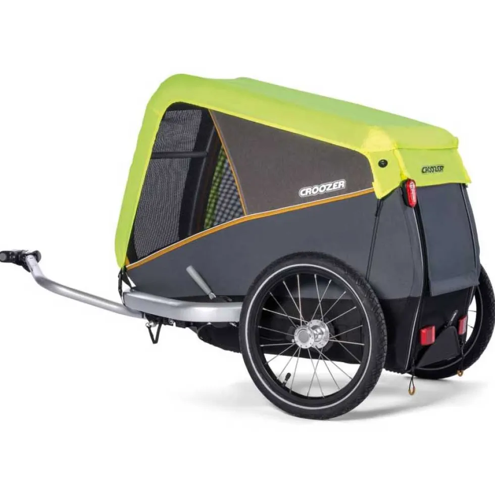 Croozer Rain Cover for Bike Trailer Dog Peppa / Dog L - lightning yellow