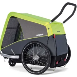 Croozer Rain Cover for Bike Trailer Dog Jokke / Dog XL - lightning yellow