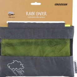 Croozer Rain Cover for Cargo Kalle Bike Trailer - lightening yellow