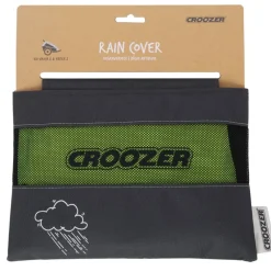 Croozer Rain Cover for Kid 2-Seat Bike Trailer - lightning yellow