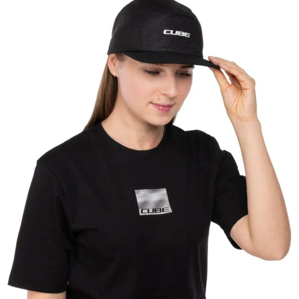 CUBE 5 Panel Tech Kap - black