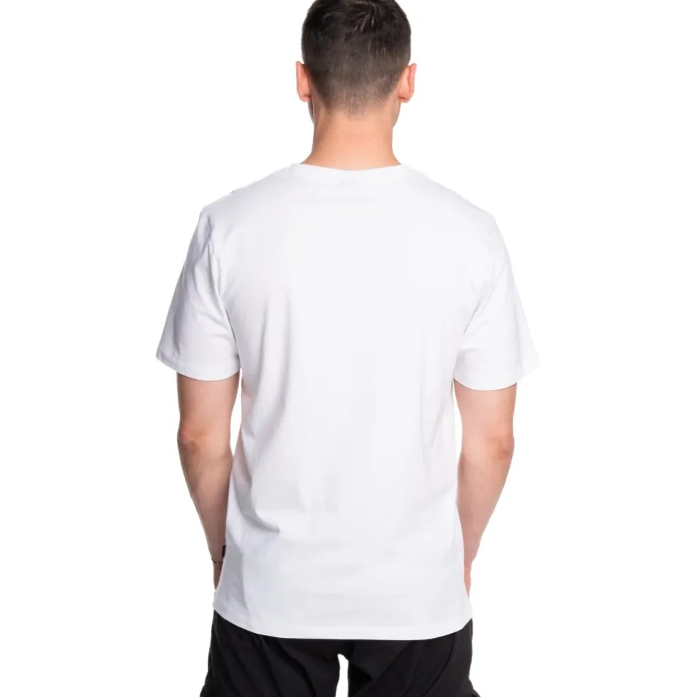 CUBE Organic T-Shirt Heren - TEAMLINE wit