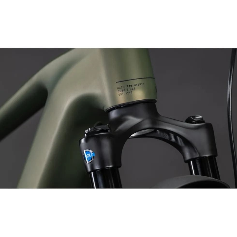 CUBE ACID 240 HYBRID ROOKIE SLX 400X - 24" Kinderen E-Bike - 2026 - reedgreen / matrix