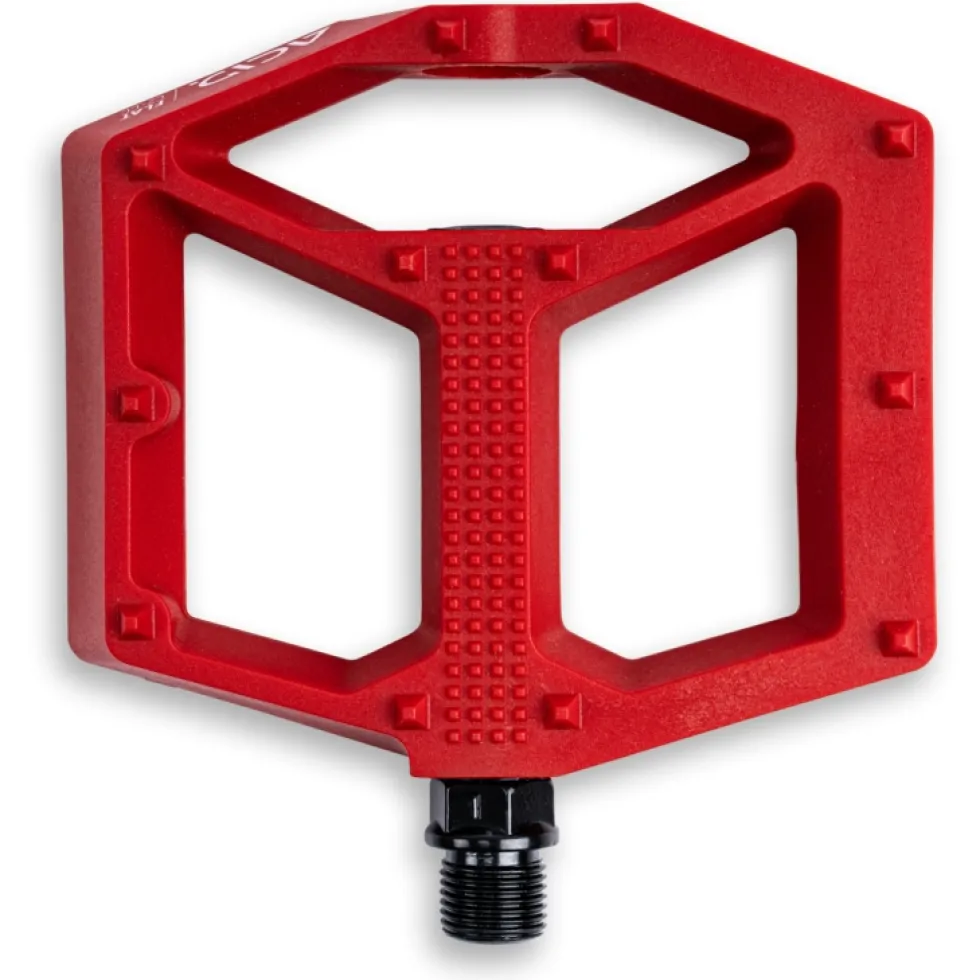 CUBE ACID Pedals FLAT C2-CC - red