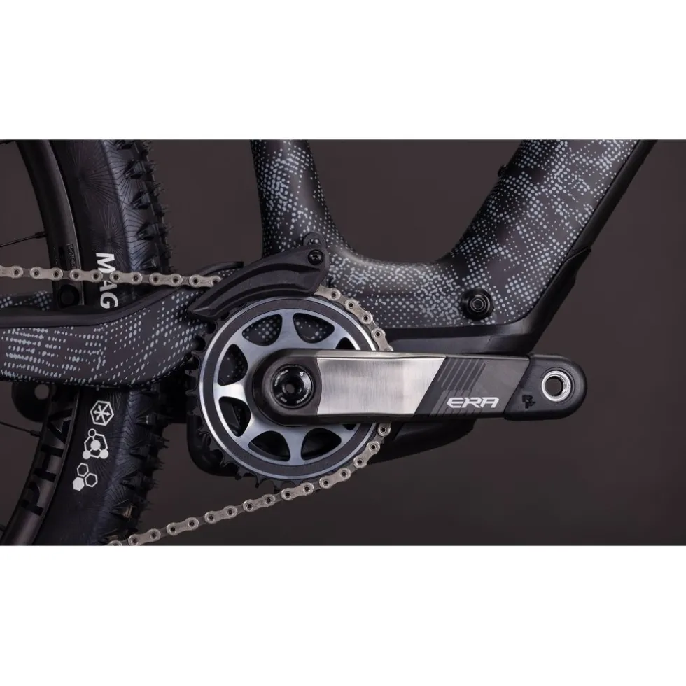 CUBE AMS HYBRID ONE44 C:68X SLT 400X - 29" Carbon E-Mountainbike - 2026 - matrixblack / white