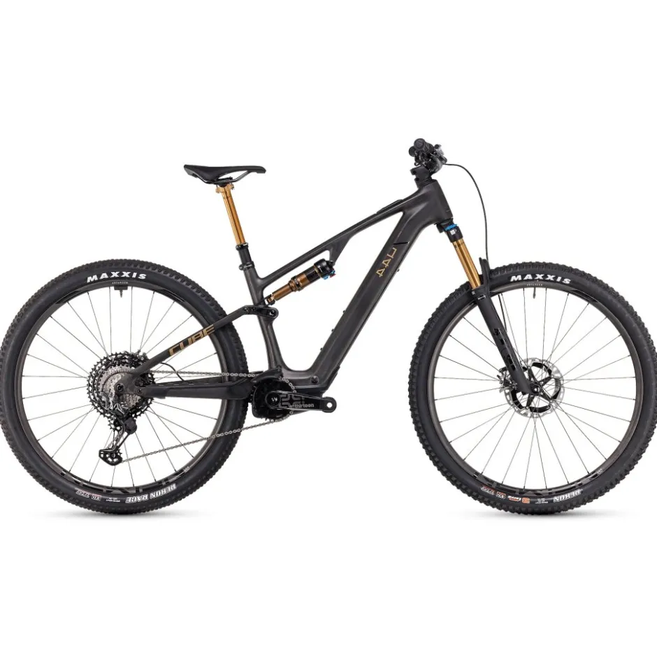 Elektrische Fietsen|E-Mtb Full Suspension < ACID CUBE AS HYBRID ONE44 C:68X SLT 400X - 29" Carbon E-ountainbike - 2025 - carbon / golddust