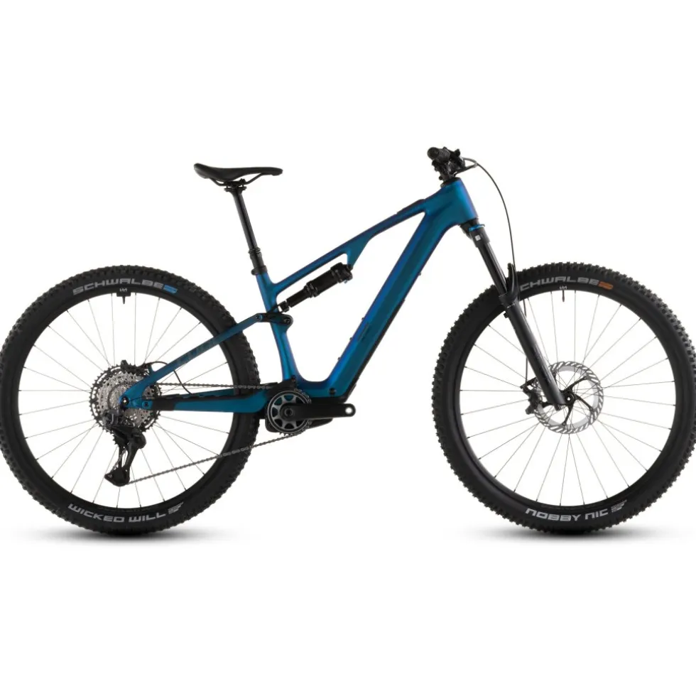 CUBE AMS HYBRID ONE44 C:68X SLX 400X - 29" Carbon E-Mountainbike - 2026 - nebula / black