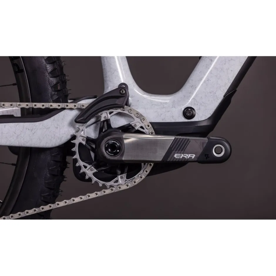 Elektrische Fietsen|E-Mtb Full Suspension < CUBE A HYBRID ONE44 C:68X UPER T 400X - 29" Carbon E-ountainbike - 2026 - foggrey / fibre