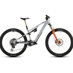 Elektrische Fietsen|E-Mtb Full Suspension < CUBE A HYBRID ONE44 C:68X UPER T 400X - 29" Carbon E-ountainbike - 2026 - foggrey / fibre