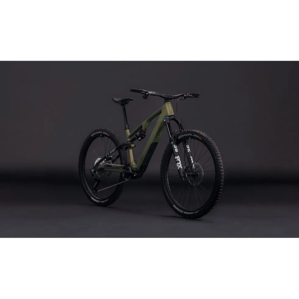 CUBE AMS HYBRID ONE44 C:68X TM 400X - 29" Carbon E-Mountainbike - 2026 - reedgreen / matrix