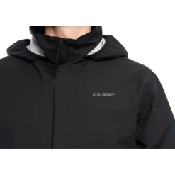 CUBE CMPT Regenjas Heren - zwart