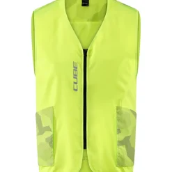 CUBE CMPT Veiligheidsvest - neon geel