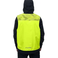 CUBE CMPT Veiligheidsvest - neon geel