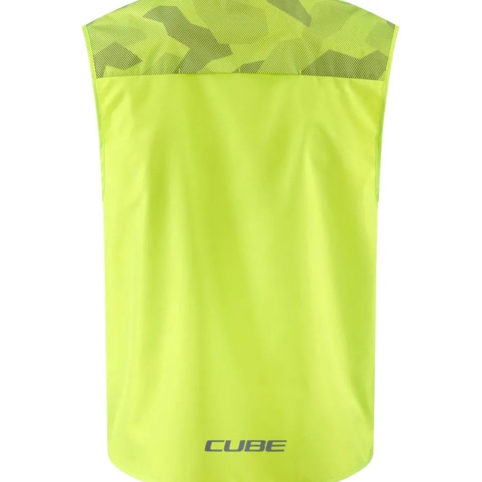 CUBE CMPT Veiligheidsvest - neon geel