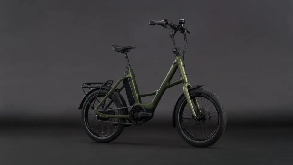 CUBE COMPACT HYBRID Comfort 545 - 20" E-Bike - 2026 - reedgreen / reflex