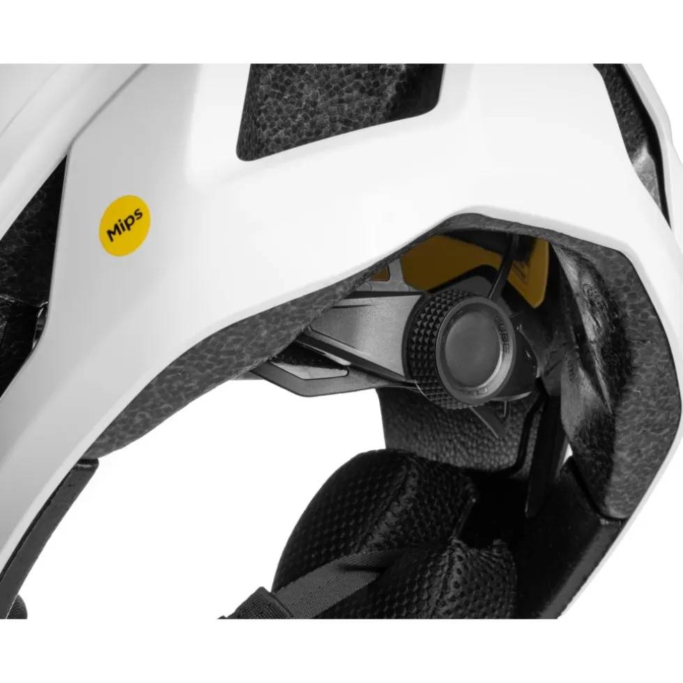 CUBE DESCENDER Integraalhelm - wit | X Actionteam
