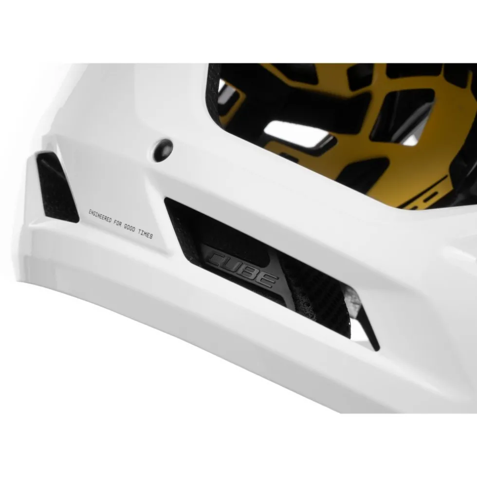 CUBE DESCENDER Integraalhelm - wit | X Actionteam
