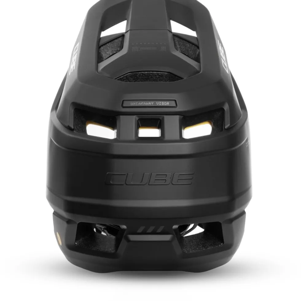CUBE DESCENDER Integraalhelm - zwart