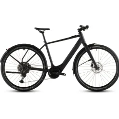 CUBE EDITOR HYBRID Pro FE 400X - City E-Bike - 2026 - coal / prism