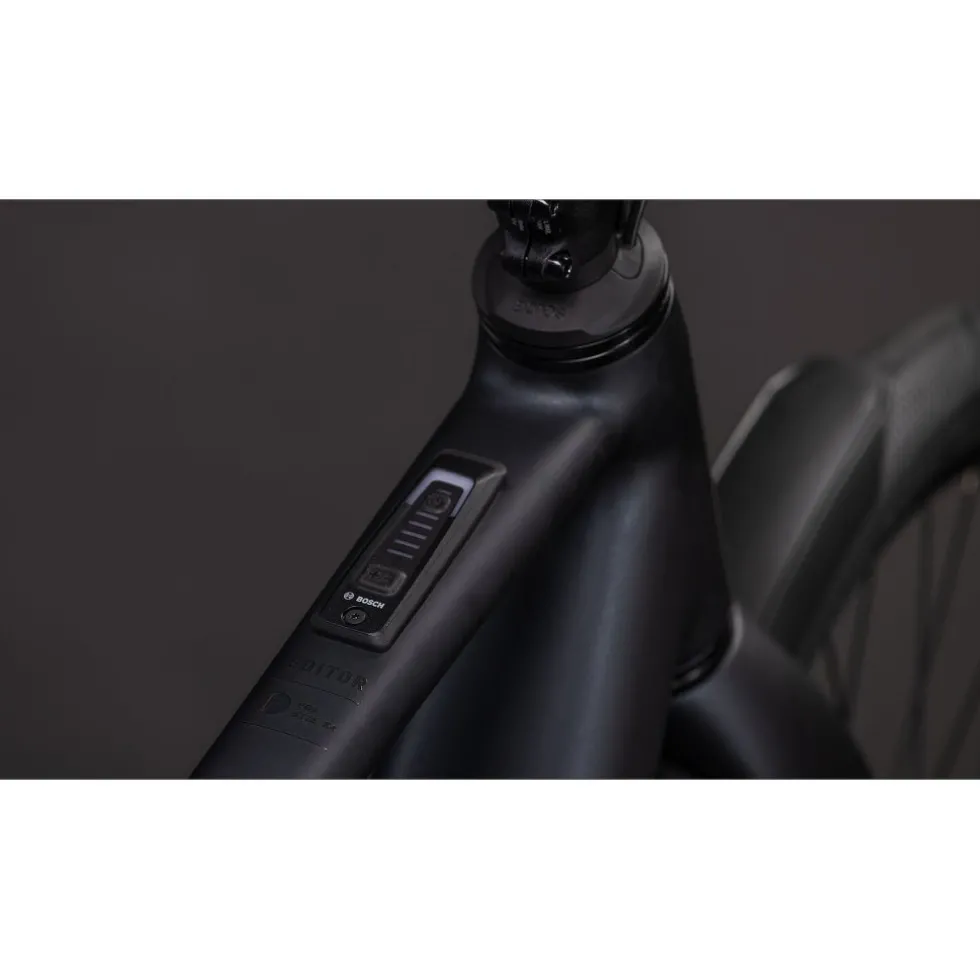 CUBE EDITOR HYBRID Pro FE 400X - City E-Bike - 2026 - coal / prism