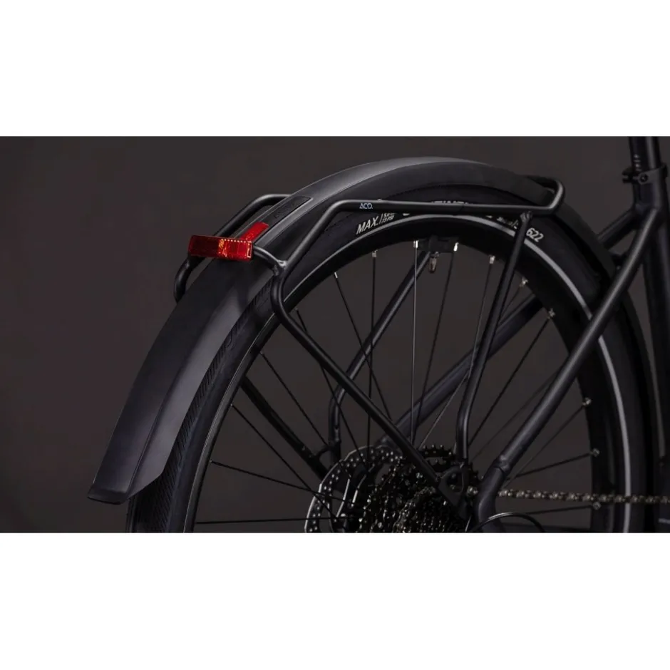 Elektrische Fietsen|Urban E-Bikes < CUBE EDITOR HYBRID Pro FE 400X - Trapeze - City E-Bike - 2026 - coal / prism
