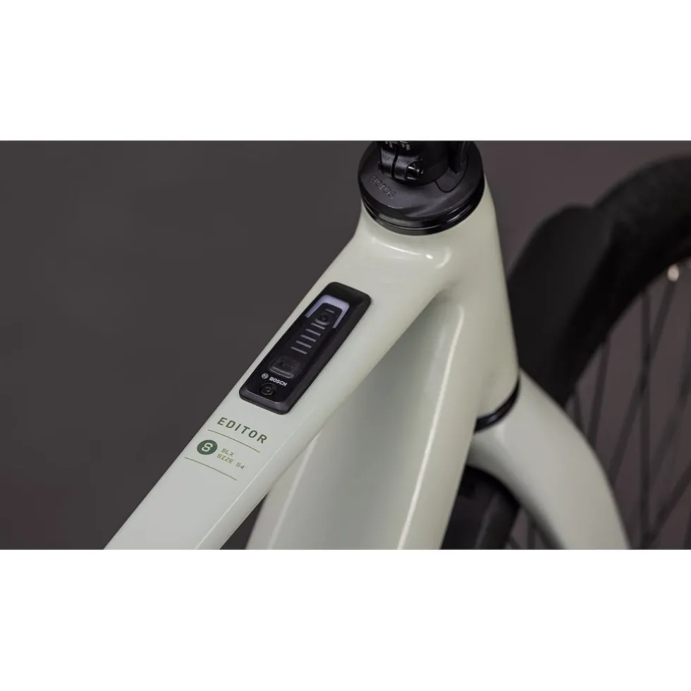 CUBE EDITOR HYBRID SLX FE 400X - City E-Bike - 2026 - reedbeige / chrome
