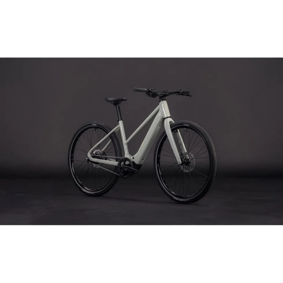 CUBE EDITOR HYBRID SLX 400X - Trapeze - City E-Bike - 2026 - reedbeige / chrome