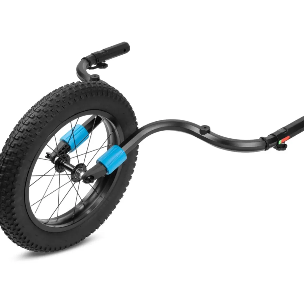 CUBE Fat Wheel Jogger Kit voor Kinderfietskarren Double - zwart