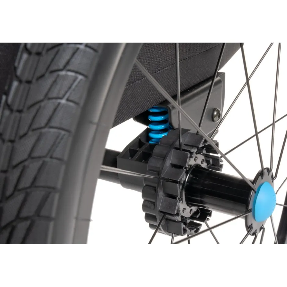 Kinderkarren < CUBE Fietskar voor Kinderen Double PURE - black´n´grey