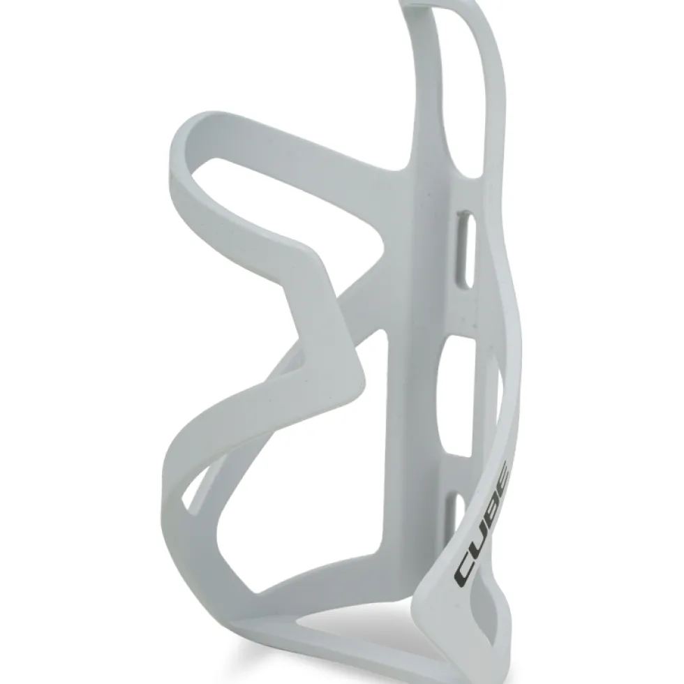 CUBE Fleshouder HPP Sidecage - matt light grey´n´glossy black