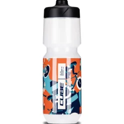 CUBE Flow Fietsfles 750ml - blue´n´orange