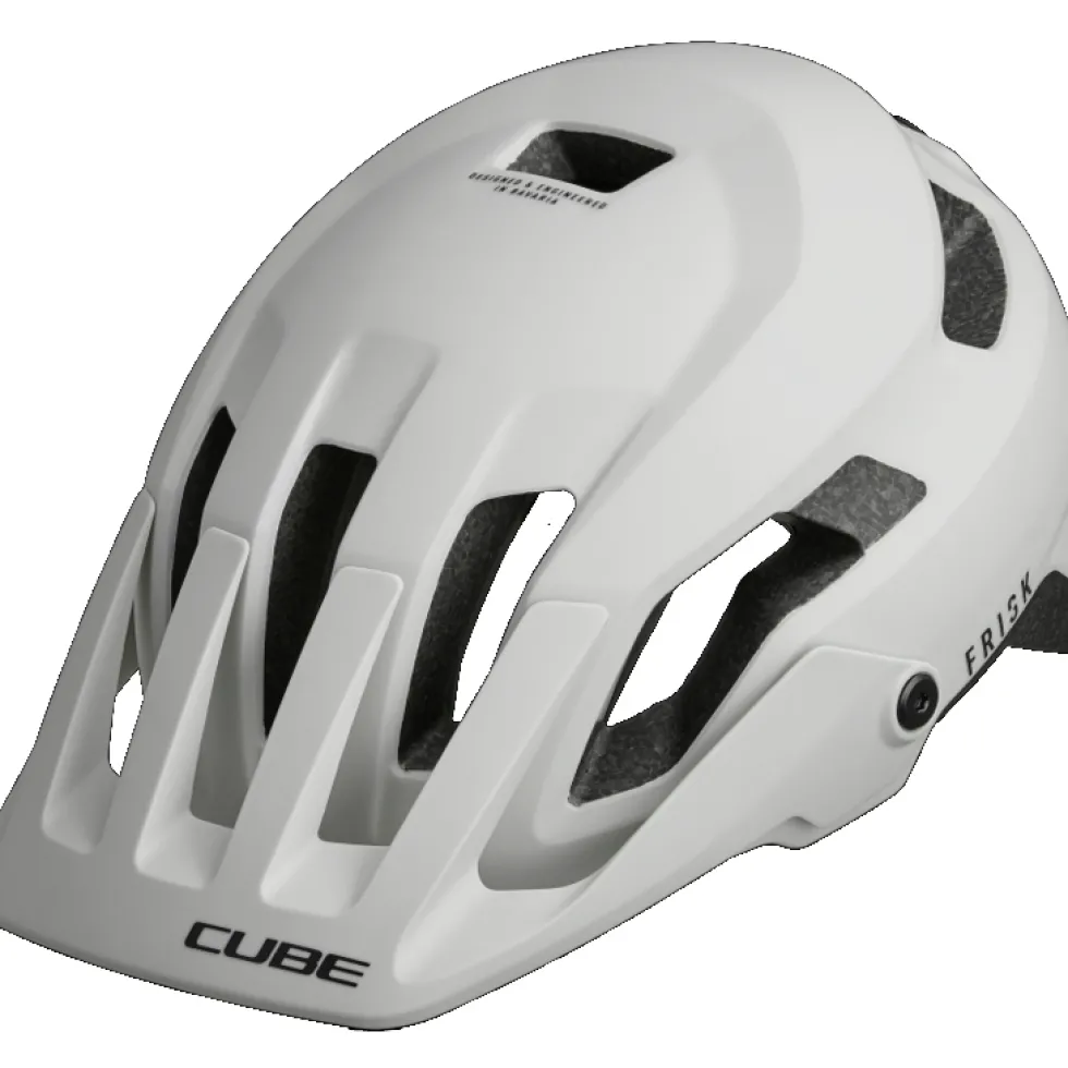 CUBE Helm Frisk MIPS - grey´n´red´n´blue Teamline