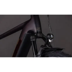CUBE KATHMANDU HYBRID Comfort SLX 800 - Trekking E-Bike - 2026 - solareclipse / gold