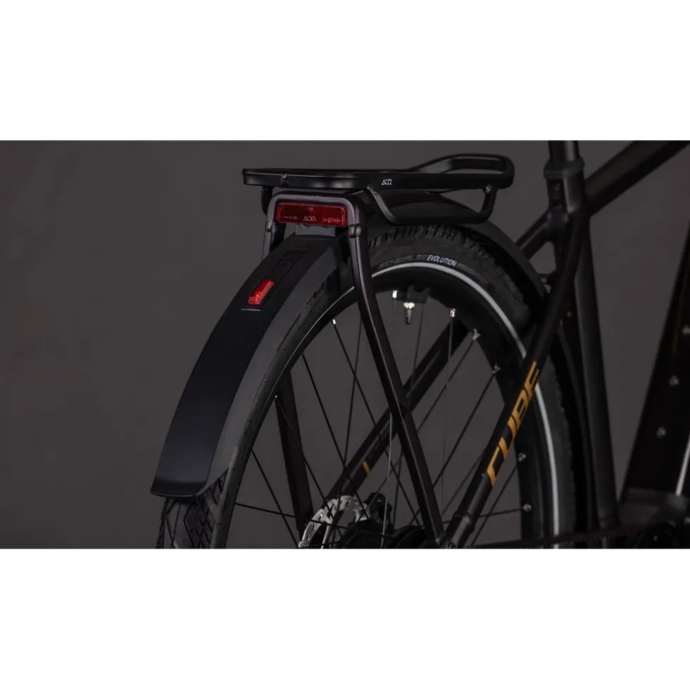 CUBE KATHMANDU HYBRID Comfort SLX 800 - Trekking E-Bike - 2026 - solareclipse / gold