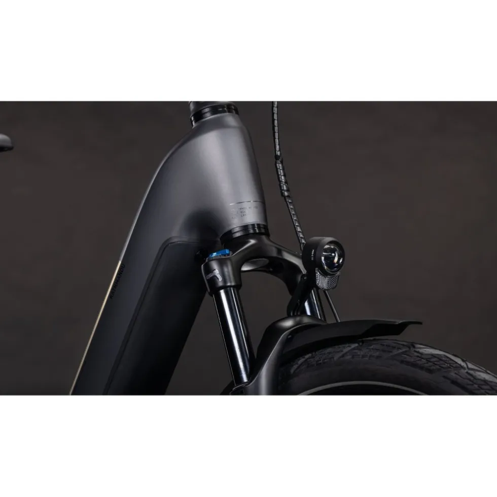 CUBE KATHMANDU HYBRID Comfort Pro 800 - Easy Entry - Trekking E-Bike - 2026 - slabgrey / black