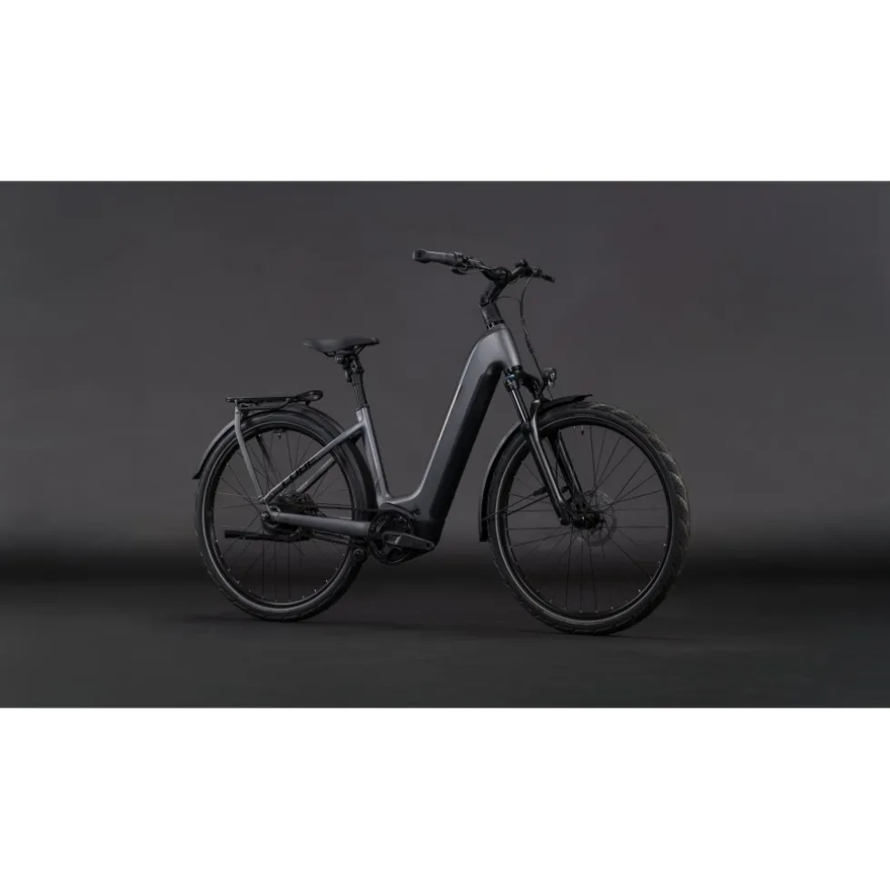 CUBE KATHMANDU HYBRID Comfort Pro 800 - Easy Entry - Trekking E-Bike - 2026 - slabgrey / black
