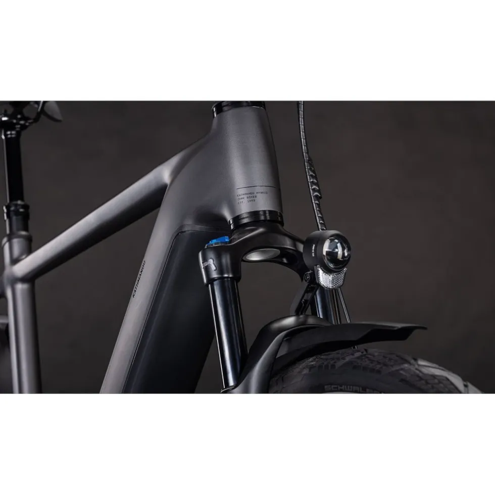 CUBE KATHMANDU HYBRID Comfort Pro 800 - Trekking E-Bike - 2026 - slabgrey / black