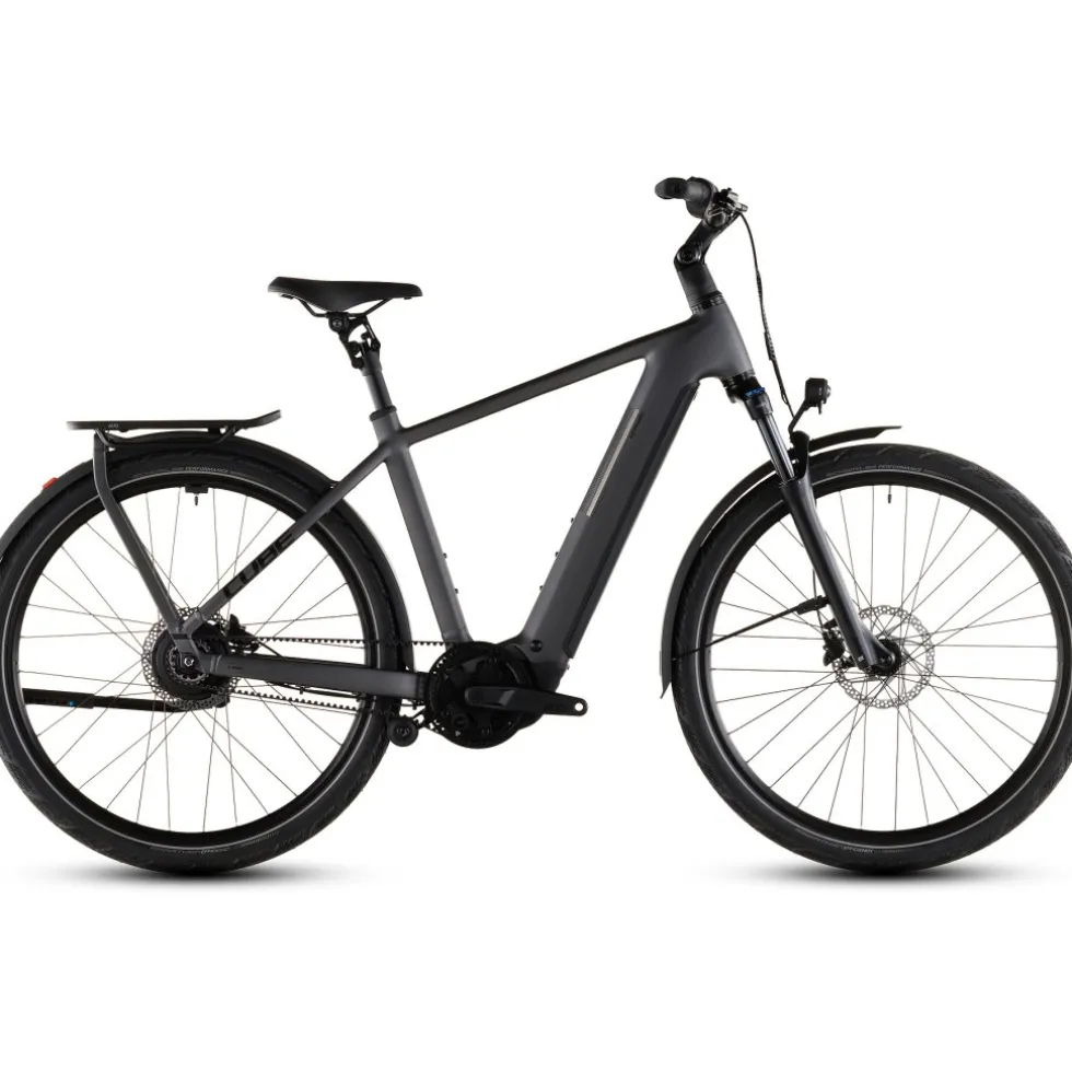 CUBE KATHMANDU HYBRID Comfort Pro 800 - Trekking E-Bike - 2026 - slabgrey / black