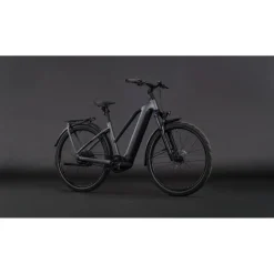 CUBE KATHMANDU HYBRID Comfort Pro 800 - Trapeze - Trekking E-Bike - 2026 - slabgrey / black