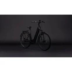 Elektrische Fietsen < CUBE KATHMANDU HYBRID Comfort SLX 800 - Easy Entry - Trekking E-Bike - 2026 - solareclipse / gold