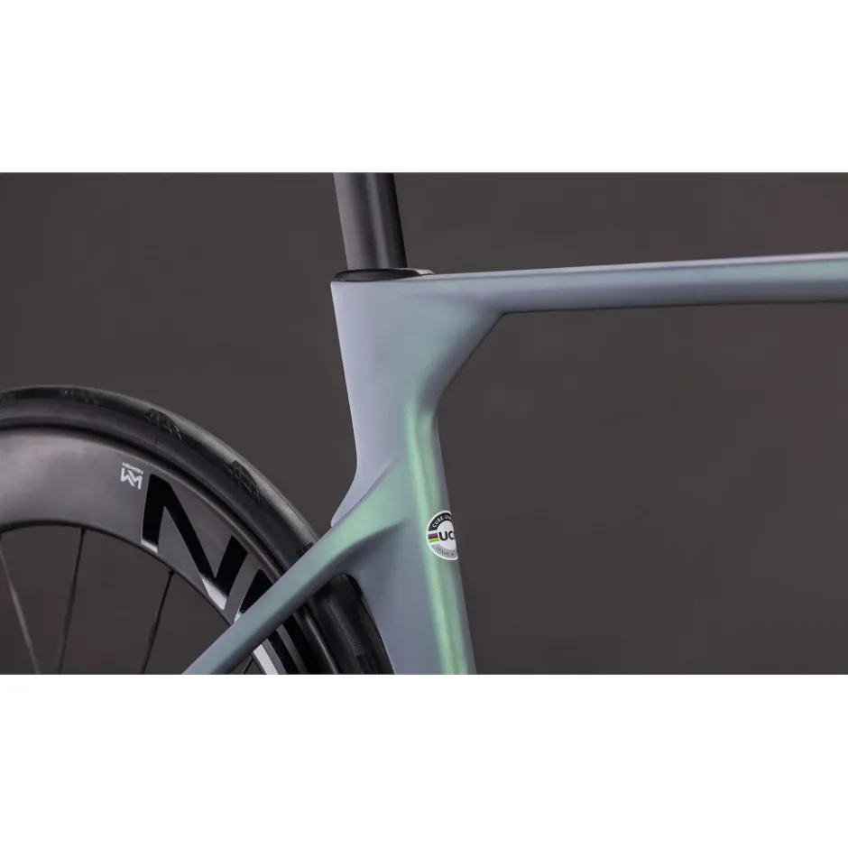 Aero Racefietsen < CUBE LITENING AERO C:68X SLX - Carbon Racefiets - 2026 - seagrey / black