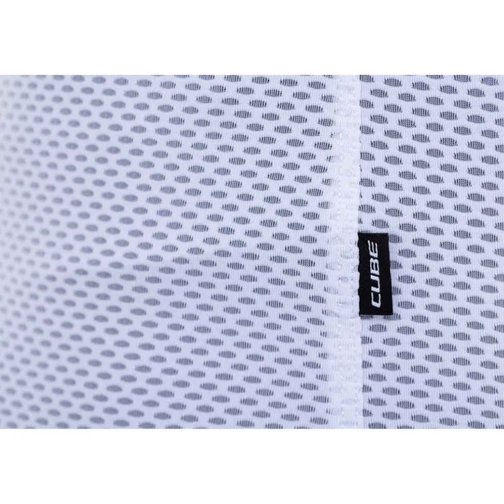 CUBE Mesh Hemd zonder Mouwen Heren - wit