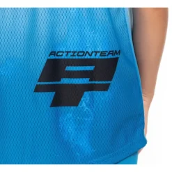 CUBE MTB ROOKIE X Actionteam Fietsshirt met Korte Mouwen Kinderen - topas blue
