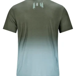 CUBE MTB Soft Touch Ronde hals, korte mouwen, shirt, heren - olive´n´sage