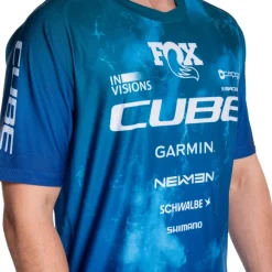 Mtb-Shirts < CUBE TB X Actiontea Fiethirt et Korte ouwen Heren - bue´n´green