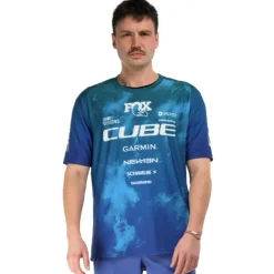 Mtb-Shirts < CUBE TB X Actiontea Fiethirt et Korte ouwen Heren - bue´n´green