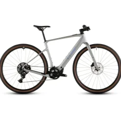 CUBE NULANE HYBRID C:62 Race 400X - Carbon Fitness E-Bike - 2026 - sleekgrey / prism