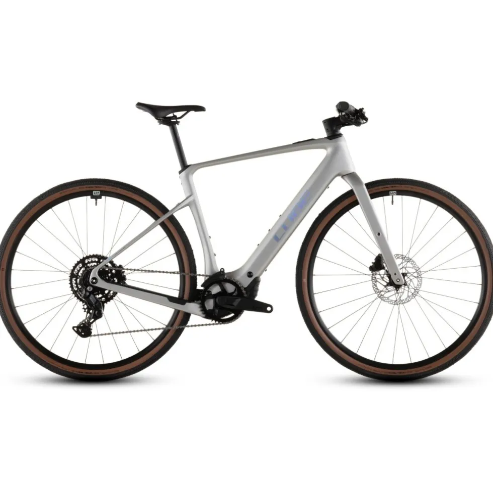 CUBE NULANE HYBRID C:62 Race 400X - Carbon Fitness E-Bike - 2026 - sleekgrey / prism