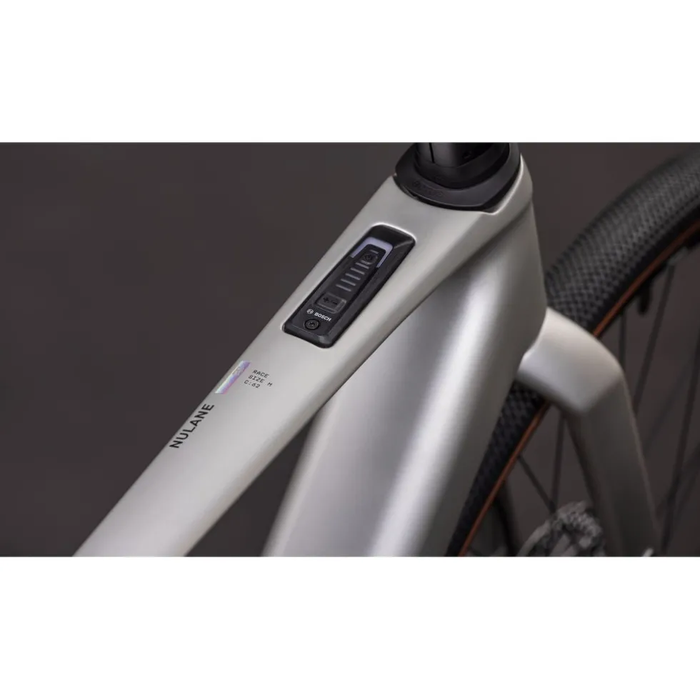 CUBE NULANE HYBRID C:62 Race 400X - Carbon Fitness E-Bike - 2026 - sleekgrey / prism